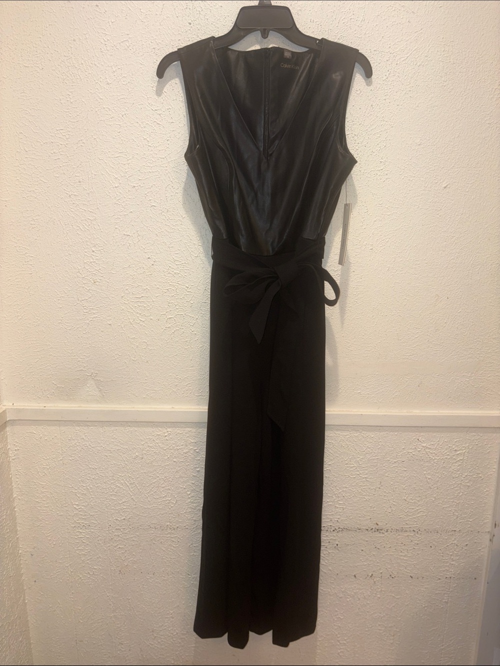 Calvin Klein Black Maxi Dress Size 10 NWT